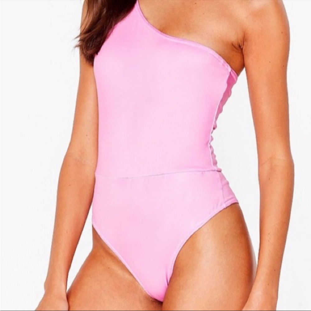 Nasty Gal one shoulder bodysuit